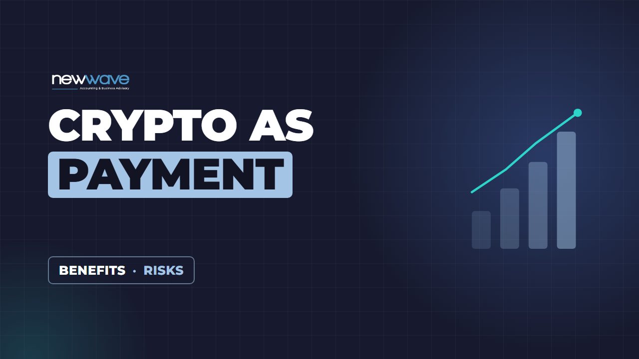 Accepting cryptocurrency as payment: benefits and risks for business