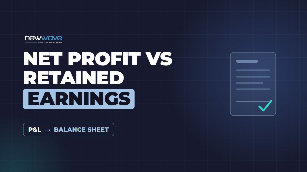 Net profit versus retained earnings: from the P&L to the balance sheet